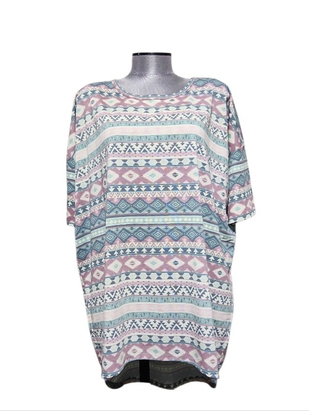 LuLaRoe Irma Tunic Multicolor Southwestern Tribal Pattern (XL)